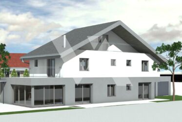 A vendre sur plans - Villa individuelle avec garage double, en construction.