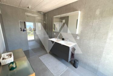 A vendre - Villa contemporaine avec vue panoramique sur le lac et les Alpes