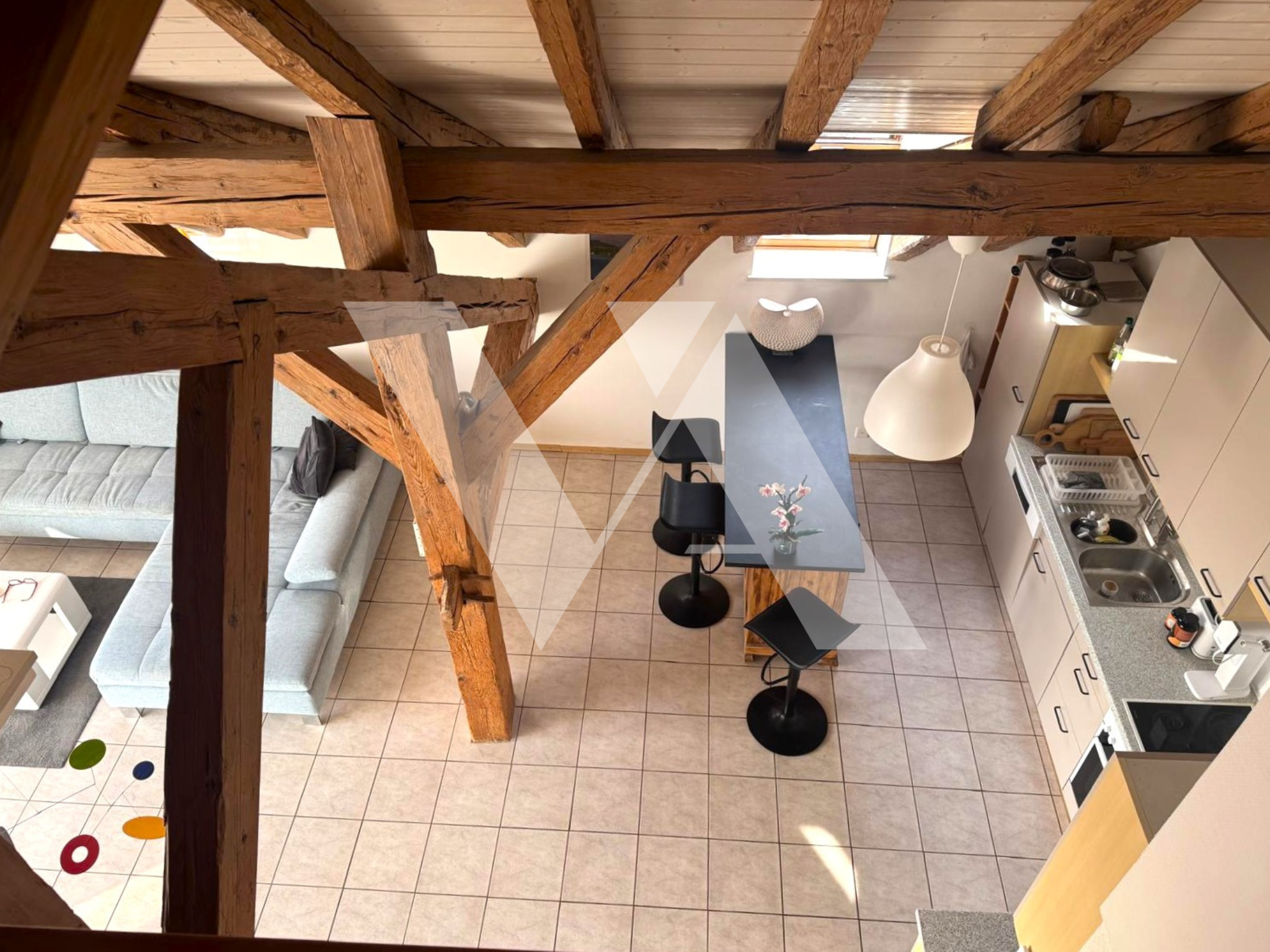 A louer - Appartement en duplex de 4 pièces
