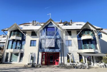 A vendre - Appartement de 2 pièces au coeur du village, avec échappée sur le lac