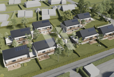 A vendre en construction - Villa mitoyenne d'exception avec jardin, terrasse et balcon