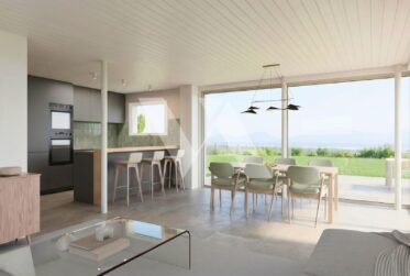 A vendre projet neuf - Villas jumelées avec terrasse & jardin à Genolier