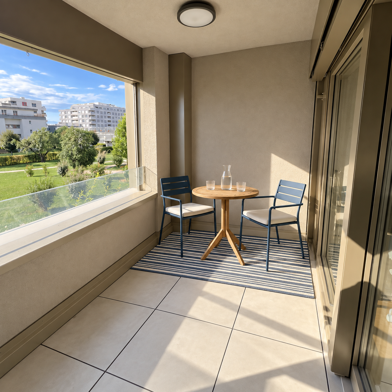 A louer – Bel appartement de 2.5 pièces avec loggia au cœur de Nyon