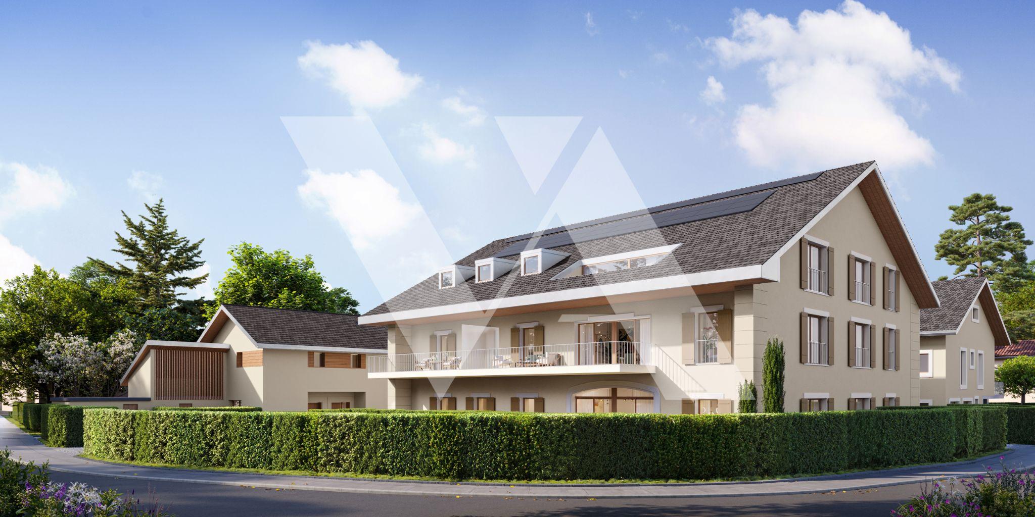 A vendre en construction – Appartement de 3.5 pièces avec jardin
