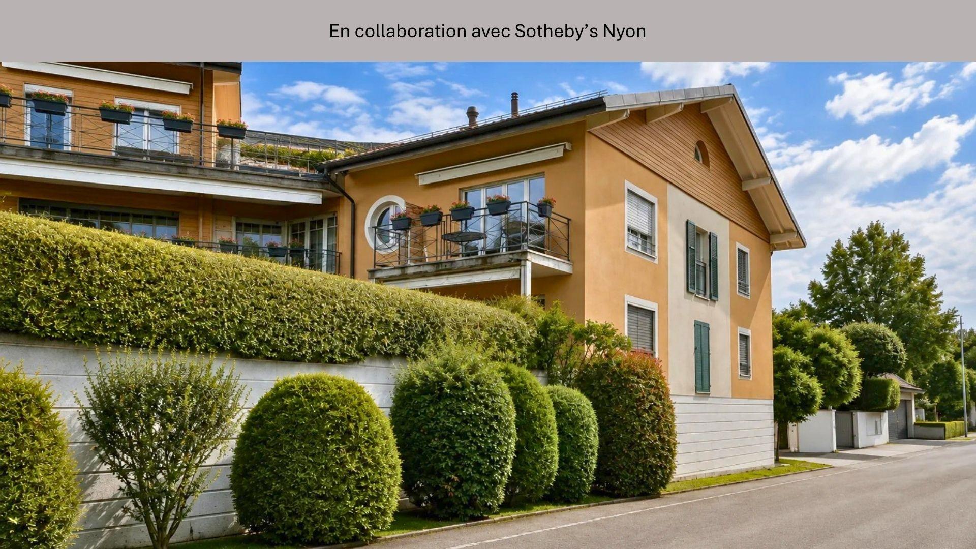 For Sale – Superb 5.5-room duplex with balconies in Prangins